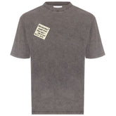 Diego Venturino Gray Cotton T-Shirt